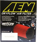 AEM 3.5 inch Short Neck 5 inch Element Filter Replacement - aem21-204DK