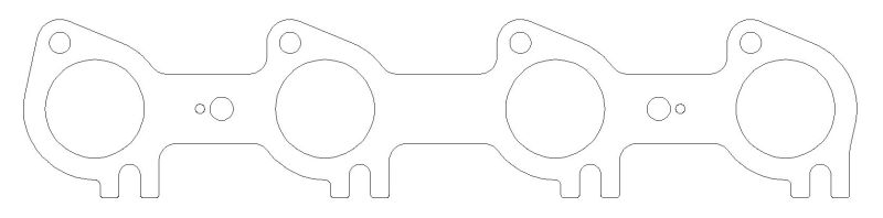 Cometic 91-01 Ford 4.6L SOHC / 99+ 5.4L Triton .030 inch MLS Exhaust Gaskets (Pair) - cgC5853-030