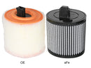 aFe MagnumFLOW Air Filters OER Pro Dry S A/F 16-17 Cadillac ATS-V V6-3.6L (tt) - afe11-10138