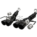 MagnaFlow 14-18 Chevrolet Corvette V8 6.2LGAS Competition Axle Back w/ Quad Black Tips - mag19380