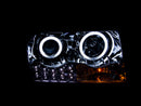 ANZO 2005-2010 Chrysler 300 Projector Headlights w/ Halo Chrome - anz121136