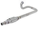 aFe Power Direct Fit Catalytic Converter Replacement 97-99 Jeep Wrangler (TJ) I6-4.0L - afe47-48005