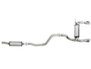 aFe Rebel Series 2.5in 409 SS Cat-Back Exhaust w/ Polished Tips 2018+ Jeep Wrangler (JL) V6 3.6L - afe49-48066-P