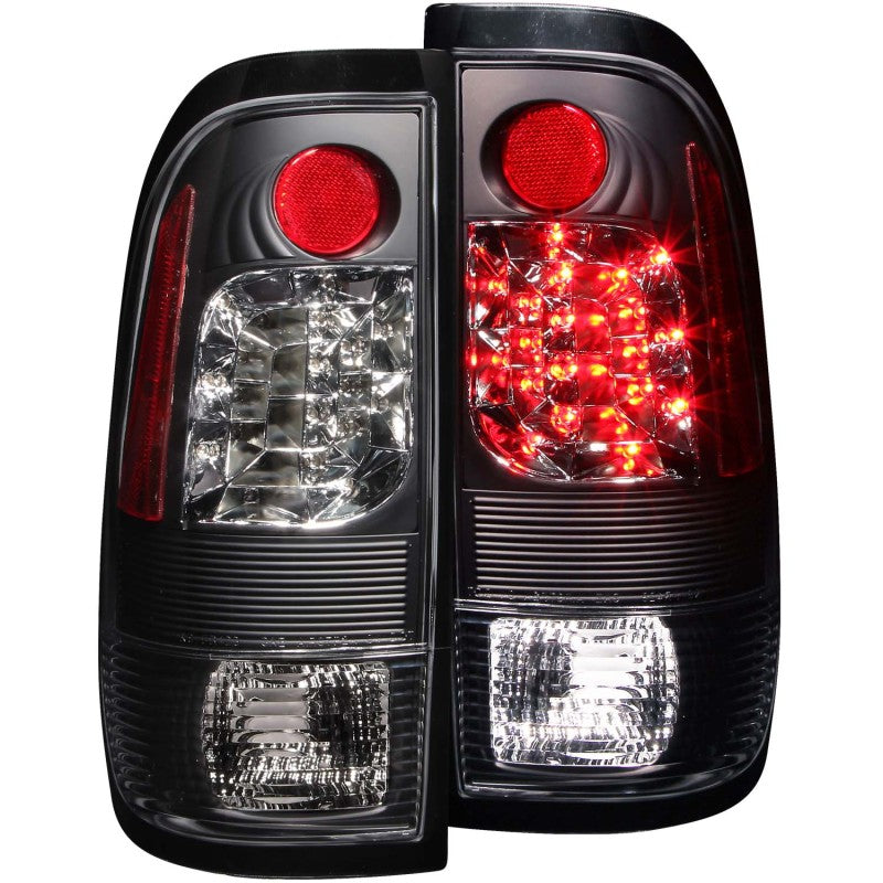 ANZO 1997-2003 Ford F-150 LED Taillights Black - anz311027