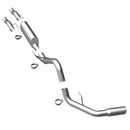 MagnaFlow 11 Ford F-150 3.7L/5.0L/6.2L SS Catback Exhaust Single Rear Side Exit w/ 4in SS Tips - mag15000