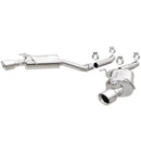 MagnaFlow Axle-Back Stainless Dual Split 4in Polished Tips 10-15 Chevrolet Camaro Convert. 3.6L V6 - mag15354