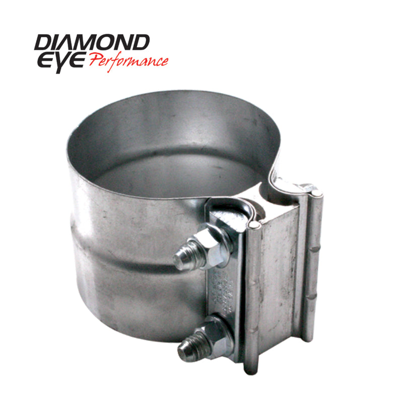 Diamond Eye 4in LAP JOINT CLAMP 304 SS - depL40SA