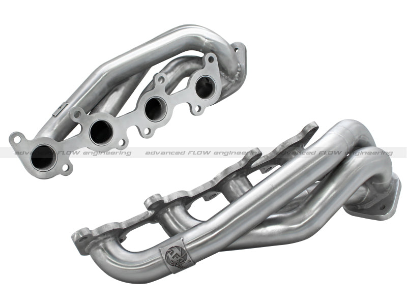 aFe Twisted Steel Headers SS-409 11-14 Ford F-150 V8 5.0L *Race Only* - afe48-43001