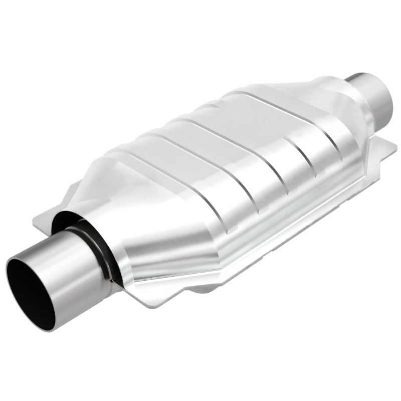 MagnaFlow Conv Universal-Fit 2.25in Inlet/Outlet Center/Center Oval 12in Body/7in Width - mag459005