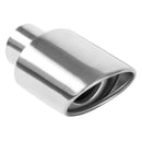 MagnaFlow Tip 1-Pk Oval DW RE 3.25x4.5x7inch - mag35158
