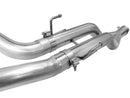 aFe MACHForce XP DPF-Back Exhaust 3in SS w/ 5in Polished Tips 2014 Dodge Ram 1500 V6 3.0L EcoDiesel - afe49-42045-P