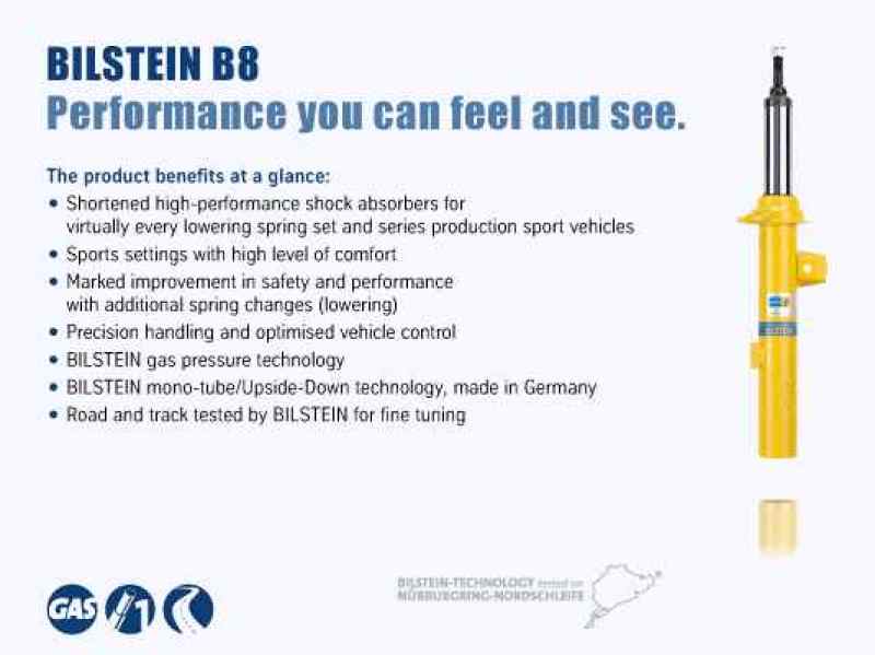 Bilstein B8 Saab 9.3 II VA links Strut Assembly - bil35-102533