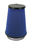 Airaid 10-14 Ford Mustang Shelby 5.4L Supercharged Direct Replacement Filter - Oiled / Blue Media - air860-512