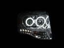 ANZO 2007-2014 Ford Expedition Projector Headlights Chrome - anz111114
