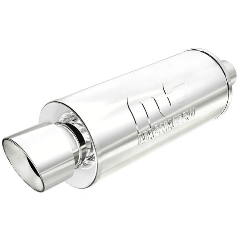 MagnaFlow Muffler W/Tip Mag SS 14X6X6 2.25/4. - mag14813