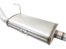 aFe MACHForce XP Exhaust 3in-3.5in SS Single Side Ext CB w/ Polished Tips 15 Ford F150 V8 5.0L CC/SB - afe49-43073-P