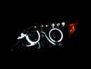 ANZO 2005-2010 Scion Tc Projector Headlights w/ Halo Chrome (CCFL) - anz121120