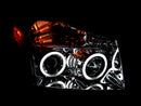 ANZO 2004-2007 Nissan Armada Projector Headlights w/ Halo Chrome (CCFL) - anz111094