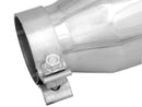 aFe MACH Force-Xp 3in Inlet x 4-1/2in Outlet x 9in Length 304 Stainless Steel Exhaust Tip - afe49T30451-P09