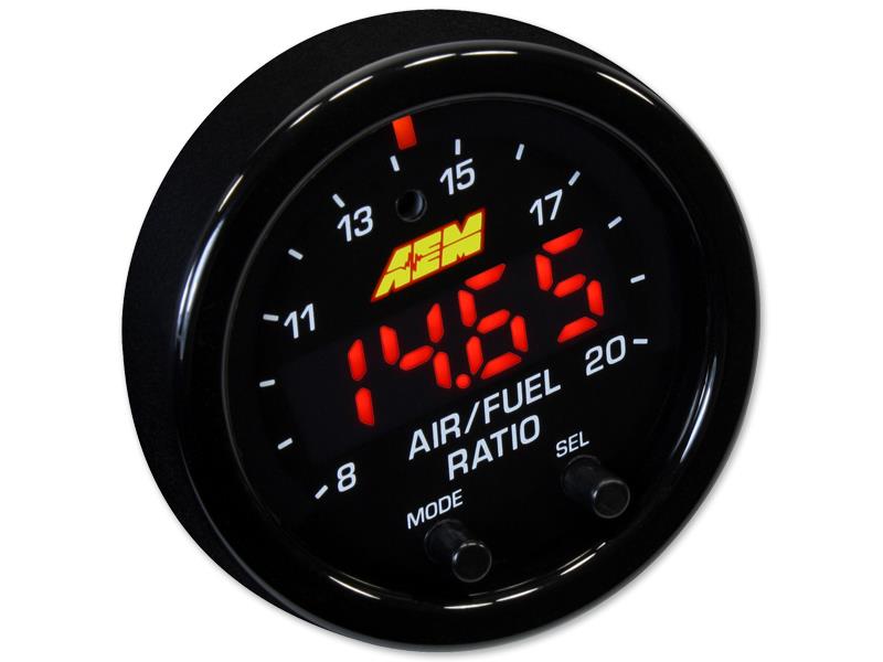 AEM X-Series OBDII Wideband UEGO AFR Sensor Controller Gauge - aem30-0334