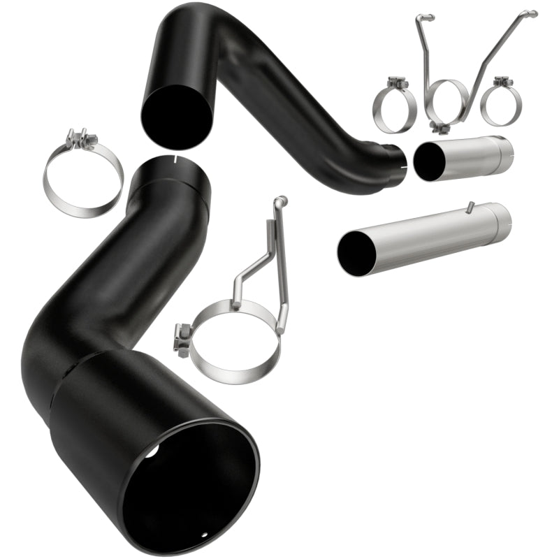 MagnaFlow 07-10 Dodge 2500/3500 409 SS DPF Back 5in Single Exit Exhaust- Black - mag17069