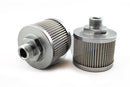 DeatschWerks Stainless Steel 8AN 100 Micron Universal Fuel Pump Pre-Filter - dw8-01-08100