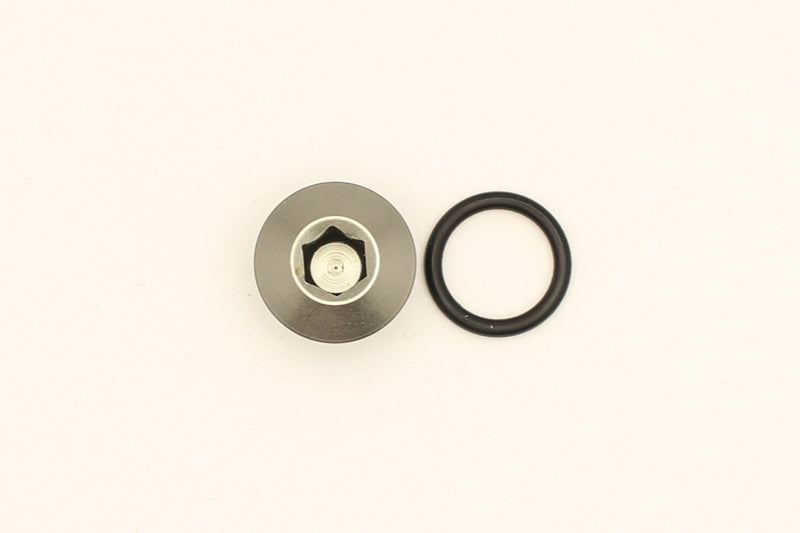 DeatschWerks 6AN ORB Male Plug Low Profile Internal Allen/Hex (Incl. O-Ring) - dw6-02-0717