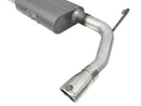 aFe Scorpion 2-1/2in Alum Steel Axle-Back Exhaust w/Polished Tip 07-18 Jeep Wrangler JK V6-3.6/3.8L - afe49-08047-P