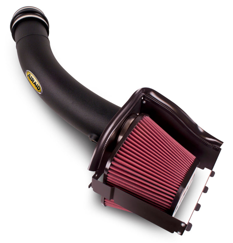Airaid 10-13 Ford F-250 / F-350 Super Duty 6.2L CAD Intake System w/ Tube (Dry / Red Media) - air401-273