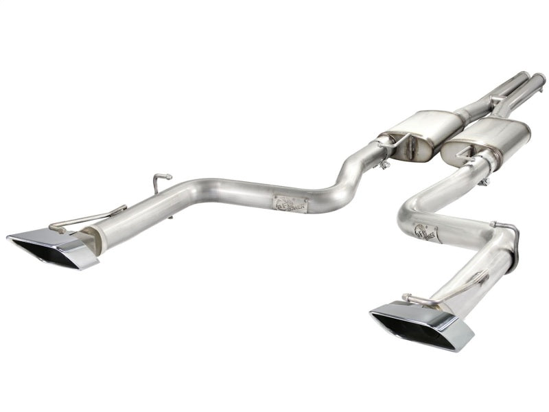 aFe MACHForce XP Exhausts Cat-Back SS-409 EXH CB Dodge Challenger SRT-8 08-12 V8-6.1/6.4L - afe49-42028