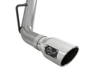 aFe Mach Force-XP Exhaust 3in CB SS 15-17 GM Colorado/Canyon 2.5L/3.6L Side Exit w/ Polished Tip - afe49-44058-P