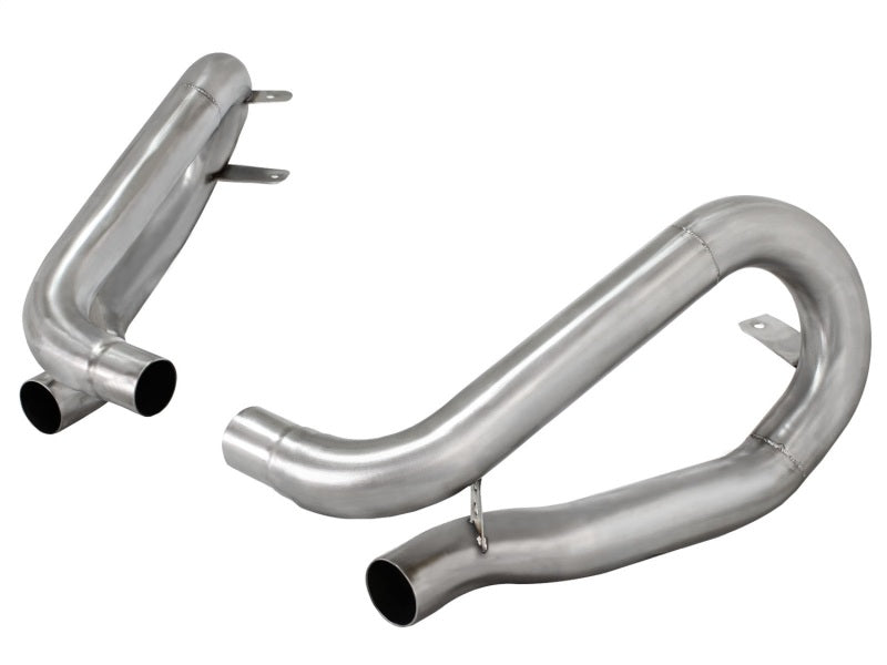 aFe Power MACHForce XP 2.5in Stainless Muffler Bypass 12-14 Porsche 911 (991) C2S 3.8L - afe49C36412