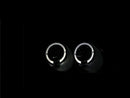 ANZO 2002-2004 Honda Civic Projector Headlights w/ Halo Black - anz121057