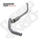 Diamond Eye KIT 4in TB SGL AL: 98-03 FORD 7.3L E-SERIES VAN NFS W/ CARB EQUIV STDS - depK4324A