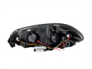 ANZO 2006-2007 Chevrolet Monte Carlo Projector Headlights w/ Halo Black - anz121236