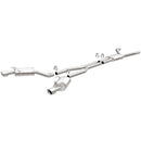 MagnaFlow Cat-Back Stainless Dual Split Rear Exit 4in Polished Tips 11-15 Chevy Camaro 3.6L V6 - mag15353