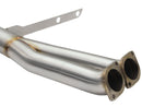 aFe MACHForce XP SS-304 Black Tip 3.0in-2.5in Dia Cat Back Exhaust 11-13 BMW 335i (E90/E92) 3.0L - afe49-36328-B