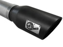 aFe Atlas Exhaust 5in DPF-Back Al Steel 07.5-10 GM Diesel Trucks V8-6.6L (td) LMM (Blk Tip) - afe49-04040-B