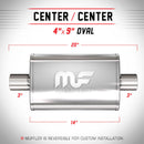 MagnaFlow Muffler Mag SS 14X4X9-3 C/C - mag11219