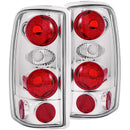 ANZO 2000-2006 Chevrolet Suburban Taillights Chrome - anz211008