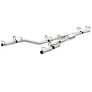 MagnaFlow Cat-Back SS 2.5in Dual Split Rear Exit 2015 Dodge Charger R/T Hemi V8 5.7L (Uses OEM Tips) - mag19227
