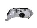 ANZO 1999-2000 Honda Civic Crystal Headlights Black - anz121070