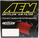 AEM Aif Filter, 3inFLG/ 5inOD/ 6-1/2inH Dry Flow - aem21-2036DK