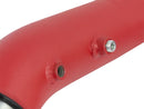 aFe BladeRunner 2.5in Red IC Tube Hot Side w/ Coupling & Clamp Kit 2016 GM Colorado/Canyon 2.8L - afe46-20268-R