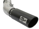 aFe LARGE BORE HD 4in 409-SS DPF-Back Exhaust w/Black Tip 2017 GM Duramax V8-6.6L (td) L5P - afe49-44085-B