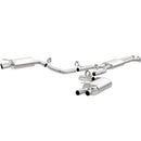 MagnaFlow Sys C/B 2015 Hyundai Genesis Sedan 5.0L V8 SS 2.5in Quad Split Rear Ext *Uses OEM Tips - mag19116