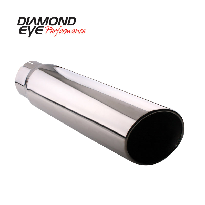 Diamond Eye TIP 5inX6inX18in BOLT-ON ROLLED-ANGLE 15-DEGREE ANGLE CUT 15-DEGREE ANGLE CUT - dep5618BRA