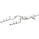 MagnaFlow Stainless Cat-Back Exhaust 2015 Chevy Silverado 2500HD 6.0L Dual Split Rear Exit 4in - mag19027