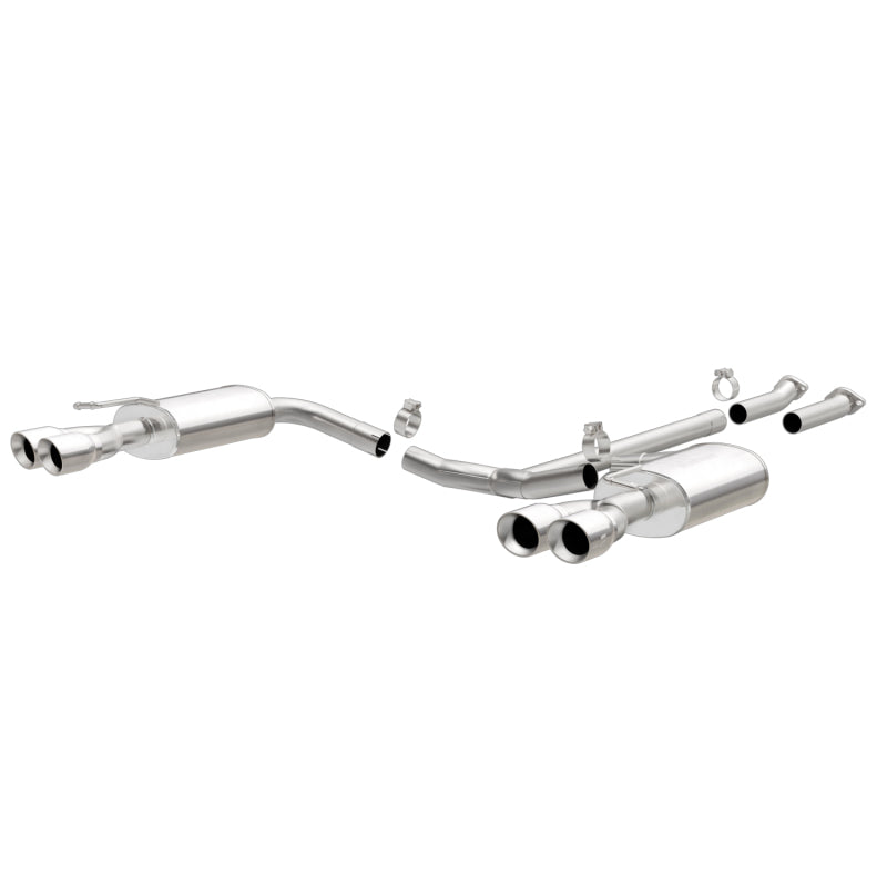 MagnaFlow Cat-Back 11-15 Kia Optima 2.0L/2.4L Sport SS 2.25in Quad Split Rear 4.5in Tips - mag19237