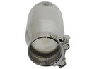 aFe MACH Force-Xp Universal 304 SS Single-Wall Clamp-On Exhaust Tip - Polished - afe49T25354-P07